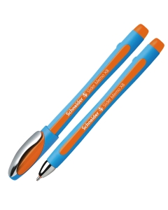 Penna a sfera Slider Memo XB con tecnologia Viscoglide®, inchiostro ultra scorrevole e asciugatura istantanea. Impugnatura gommata per il massimo comfort. 
Punta XB. Colore arancio.