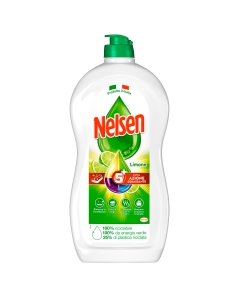 Nelsen Limone, il più classico dei detersivi per piatti Nelsen, nasce dalla tradizione italiana che associa a questo agrume la capacità di sgrassare in profondità lasciando una gradevole profumazione. Grazie alla sua nuova formula, arricchita con enzimi a