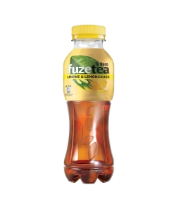 FUZE TEA Limone e Lemongrass unisce al gusto del té, la freschezza del limone e una nota di Lemongrass.
Ingredienti: acqua, estratto di tè, acidificanti acido citrico e acido malico, correttori di acidità citrato trisodico e gluconato di sodio, succo di l