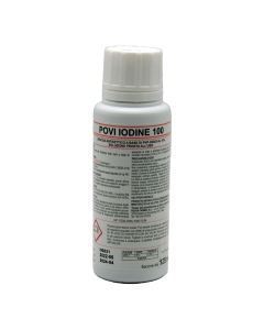 POVI IODINE 100 è una soluzione acquosa pronta all’uso a base di Iodopovidone in concentrazione pari al 10%. è stato testato da laboratori accreditati in conformità alle Norme Europee di efficacia. Il prodotto ha una comprovata efficacia battericida, liev