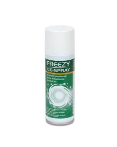 Ghiaccio spray ad azione refrigerante utile per piccoli traumi, ematomi, contusioni. In bomboletta spray da 200ml.