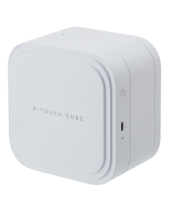 P-touch CUBE Pro - Etichettatrice collegabile a PC con Bluetooth e compatibilità MFi. Velocita' di stampa 20 mm/sec. Compatibile con PC e MAC. Compatibile con device mobili iOS e Android. Taglierina automatica a taglio completo e parziale. Batteria Li-ion
