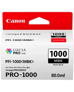 Cartuccia nero matte per Canon PFI-1000