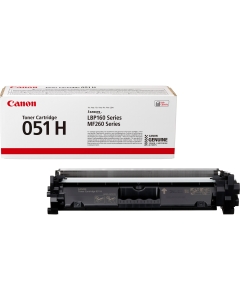 Toner Canon Nero 051H per i-Sensys LBP162dw, MF264dw,  MF267dw, MF269dw,  4100pag