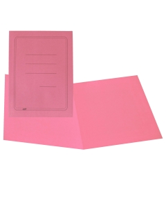Cartellina per atti semplici  in cartoncino riciclato manilla da 145gr. F.to 25x34cm. Confezione da 100 cartelline.