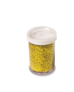 Glitter porporina a grana fine in flacone da 25ml.