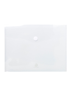 Cartelle con tasca chiusura con velcro 
Ppl liscio 200 micron - F.to 24x32 cm per A4