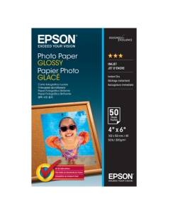 "Carta fotografica lucida good 50fg 200gr 10x15cm (4X6"") EPSON"