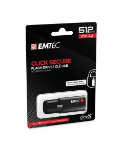 Emtec Memoria B120 Click&secure 512GB