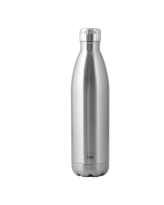 Bottiglia termica in acciaio inox. Capacità: 0,75L.