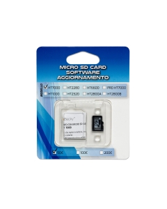 MICRO SD CARD aggiornamento software per verificabanconote HT2800 numeri seriali da DQ150480001 a DQ150481200