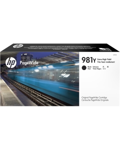 HP 981Y ink cartridge pagewide nero 20.000PAG
Compatibilità:
Multifunzione HP PageWide Enterprise Color 586dn
Multifunzione HP PageWide Enterprise Color 586f
Multifunzione HP PageWide Enterprise Color Flow 586z
Stampante HP PageWide Enterprise Color 556dn