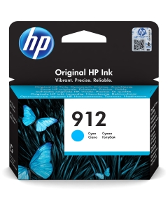 Cartuccia di inchiostro ciano originale HP 912;315 pag
Compatibilità
Stampante multifunzione HP OfficeJet Pro 8023
Stampante multifunzione HP OfficeJet Pro 8022
Stampante multifunzione HP OfficeJet Pro 8024
Stampante multifunzione HP OfficeJet 8012
Stampa