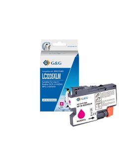 Cartuccia ink compatibile G&G Magenta per Brother DCP-J1100DW;MFC-J1300DW