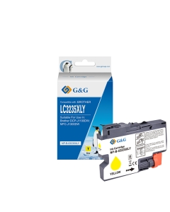 Cartuccia ink compatibile G&G Giallo per Brother DCP-J1100DW;MFC-J1300DW