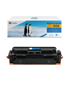 Toner Compatibile G&G Ciano PER HP Color LaserJet Enterprise Flow M681z/ M681dh/ M681f/ Flow M681f/ Flow M682z
