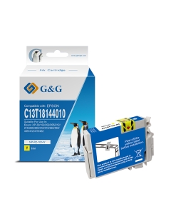 Cartuccia ink compatibile G&G Giallo per Epson *P-30/102/202/205/305/402/405
