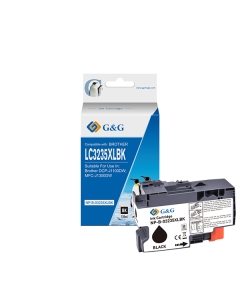 Cartuccia ink compatibile G&G Nero per Brother DCP-J1100DW;MFC-J1300DW