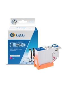 Cartuccia ink compatibile G&G Magenta per Epson Expression Premium XP-6000/6005