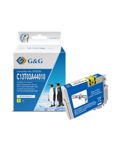 Cartuccia ink compatibile G&G Giallo per Epson Expression Home XP-2100/3100/4100/2105/3105/4105 Epson WorkForce WF-2810/2830/2835/2850