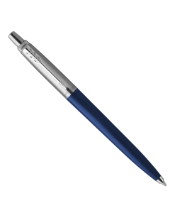 Penna a sfera con pulsante a scatto e clip in acciaio inox. Fusto in plastica colorato lucido. Punta media. Colore dell'inchiostro: blu.