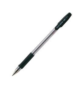 Questa penna a sfera ha un inchiostro a base d'olio per un'ottima scorrevolezza di scrittura. Il fusto trasparente permette di controllare il livello di inchiostro. Queste penne a sfera sono dotate di cappuccio e grip antiscivolo dello stesso colore dell'