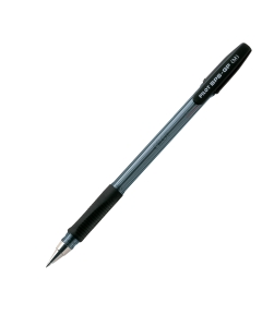 Questa penna a sfera ha un inchiostro a base d'olio per un'ottima scorrevolezza di scrittura. Il fusto trasparente permette di controllare il livello di inchiostro. Queste penne a sfera sono dotate di cappuccio e grip antiscivolo dello stesso colore dell'