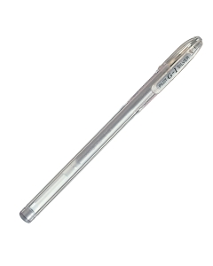 Penna a sfera con inchiostro gel resistente all'acqua. Fusto trasparente con impugnatura antiscivolo.
Punta 0,7mm. Colore: argento.