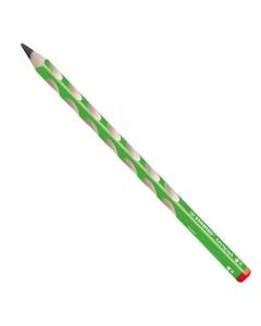Il fusto triangolare e le sagomature anti-scivolo sono studiati per impugnare la matita in modo corretto e rilassato. Mina di 3,5 mm. Spazio per scrivere il proprio nome.
Gradazione HB, per destrimani- verde, confezione 6 pezzi.
