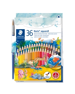 Astuccio 36 matite colorate 144 aquarell noris club Staedtler