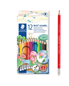 Astuccio 12 matite colorate cancellabili 144 noris club Staedtler