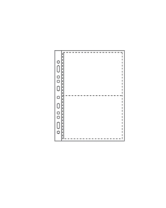 Buste porta foto realizzate in PP liscio. Il divisorio trasparente permette di vedere entrambi i lati. Formato esterno 21x29,7cm. Contiene 4 foto da 15x21cm (2 per lato) inserimento della foto laterale.