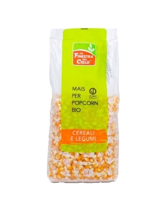 Confezione da 500gr di mais italiano ideale per la preparazione dei pop corn.