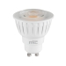 Lampada LED MR-GU10 Classe tipo F luce bianca naturale (4000K). Potenza 7,5W. Potenza equivalente 50w. Risparmio energetico 85%. Tensione di lavoro 220-240v. Attacco GU10. Cri >80. Lumen 594. Angolo di illuminazione >100¦. Misure d.50 x h. 57,5mm