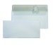 500 buste bianche 110x230mm 90gr s/finestra c/strip Blasetti. Compatibile con stampa laser.