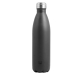 Bottiglia termica in acciaio inox grigio antracite. Capacità: 0,75L.