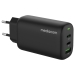 Qualcomm Quick Charge 3.0, Power Delivery (PD) 3.0, Fast Charge technology.
1 x USB-C 24 pin 65 W ¦ 1 x USB-C 24 pin 27 W ¦ 1 x USB Tipo A 9 pin 18 W-65 Watt