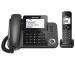 Telefono 2-in-1 (Portatile Cordless e ricevitore a filo con base), display unità base inclinabile da 3.4