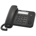Sistema telefonico integrato KX-TS520. Telefono a 1 linea semplice e intuitivo. Tasto chiamata diretta (fino a 3 numeri). Tasto riselezione dell'ultimo numero. Volume cornetta a 6 livelli. L'indicatore di chiamta segnala visibilmente l'arrivo di ogni chia