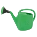 Annaffiatoio in PP colore verde con rosetta per l'irrigazione. Capacità 12 litri.