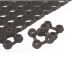 Connettori per unire le lastre di gomma best in modo da formare una pavimentazione. La posa in opera e' molto veloce e non richiede l'uso di collanti di nessun genere.
